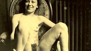 Erotika Vintage: Memek Berbulu Nenek Dikongkek Keras dalam Video HD