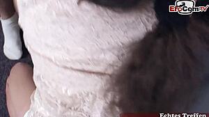 Nemački šećerni tata se spušta i prlja sa lepom evropskom babe
