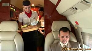 CFNM légiutas-utasok teljes fantázia repülésében