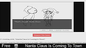 このエロティックなビデオでナンタ・クロースに備えてください。