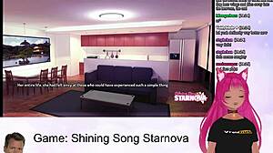 Vtuber streamuje Shining Song Starnova Aki trasa časť 6