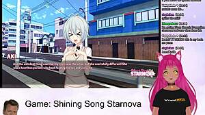 Vtuber diffuse Shining Song Starnova Aki route partie 6