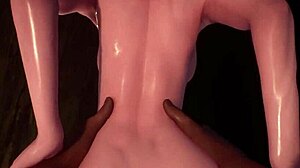 Hinatas sensuale in cowgirl e da dietro in un hentai 3D